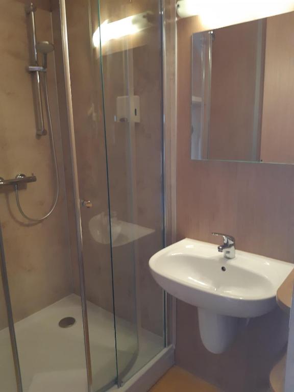 Koupelna v ubytování Motel Angern