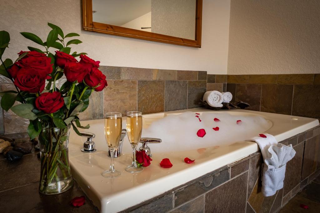 A Bear and Bison Country Inn - Camera Re Con Bagno Spa