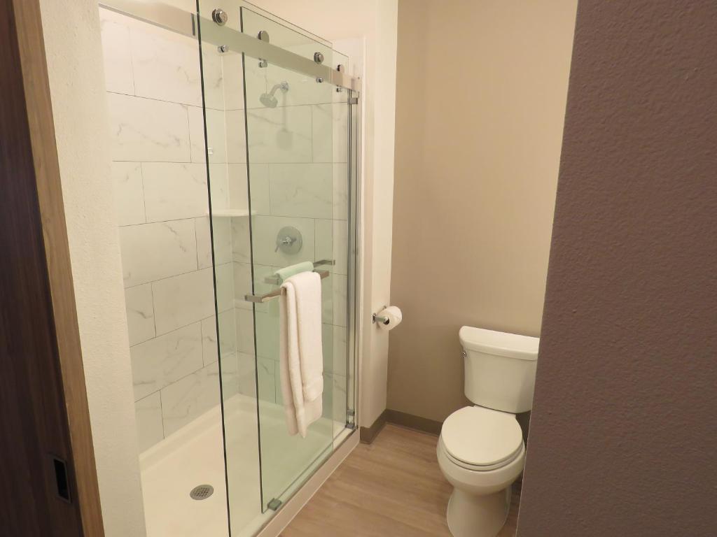 Ein Badezimmer in der Unterkunft Wyndham Garden College Station
