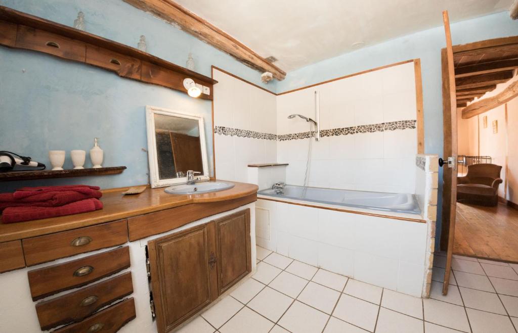 Koupelna v ubytování B&B Esprit d'un Moment