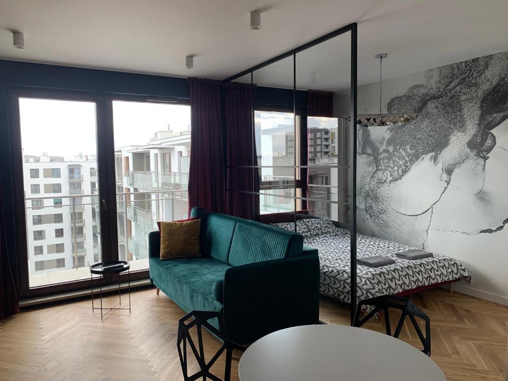 Posedenie v ubytovaní Apartamenty Wola Goleszowska