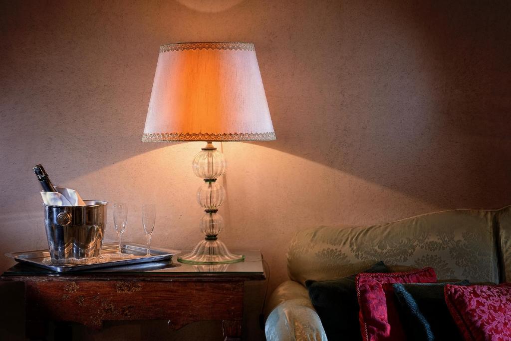 Posezení v ubytování Palazzo del Giglio