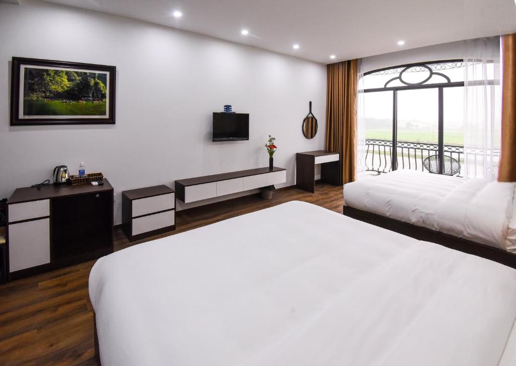 Lotus Hotel Ninh Bình - Deluxe Double Room With Balcony