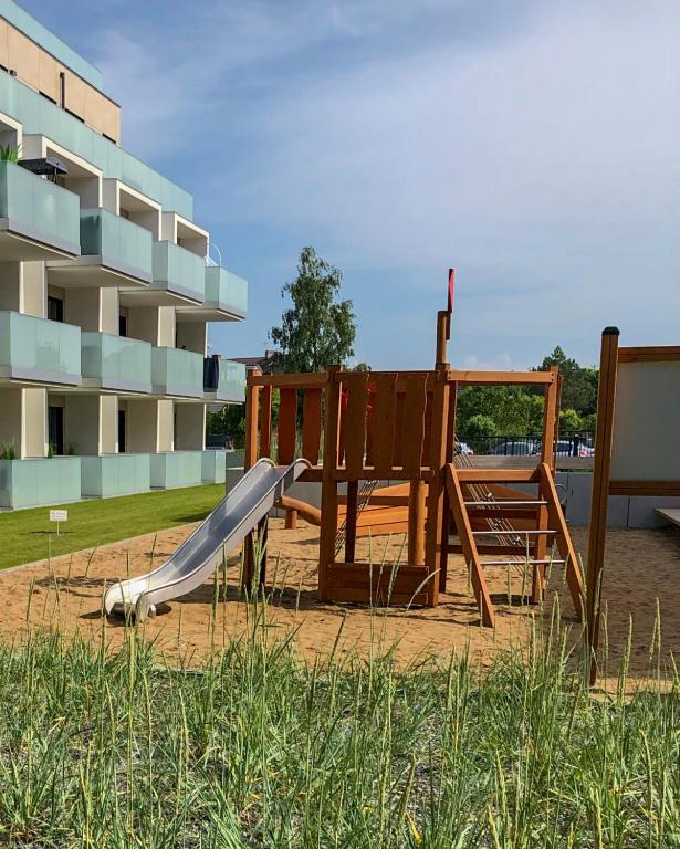 Herní místnost nebo prostor pro děti v ubytování La Riva Mia Apartamenty