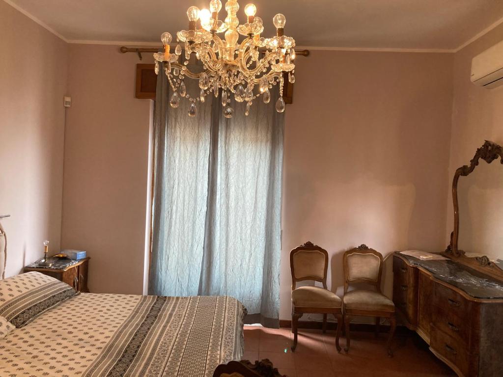 Postel nebo postele na pokoji v ubytování Joe house