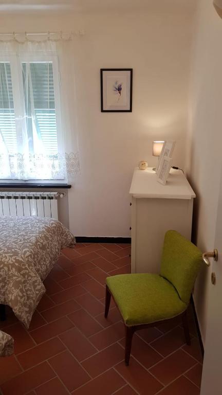 A bed or beds in a room at Casa Michelle "Natura e Relax"