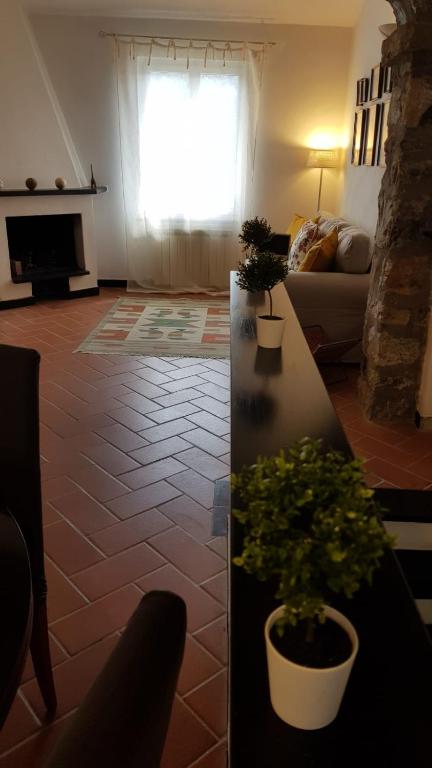A seating area at Casa Michelle "Natura e Relax"