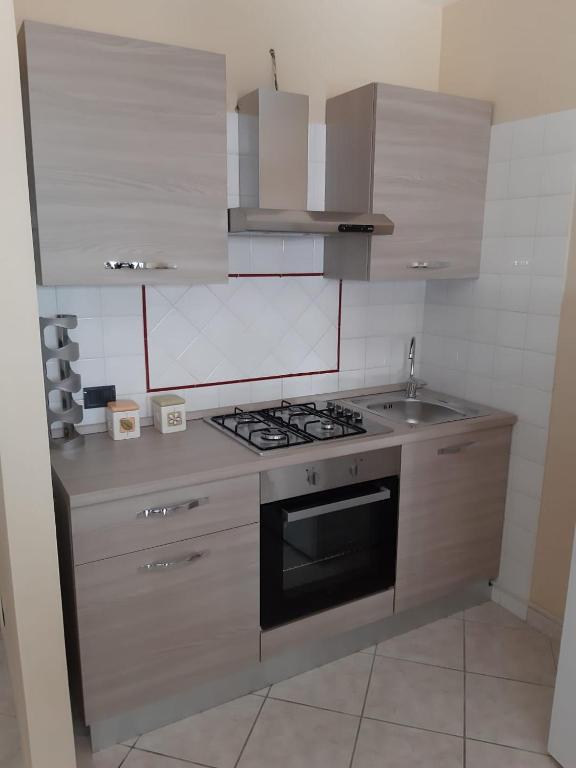 Kuchnia lub aneks kuchenny w obiekcie Casa Mare Ludovica