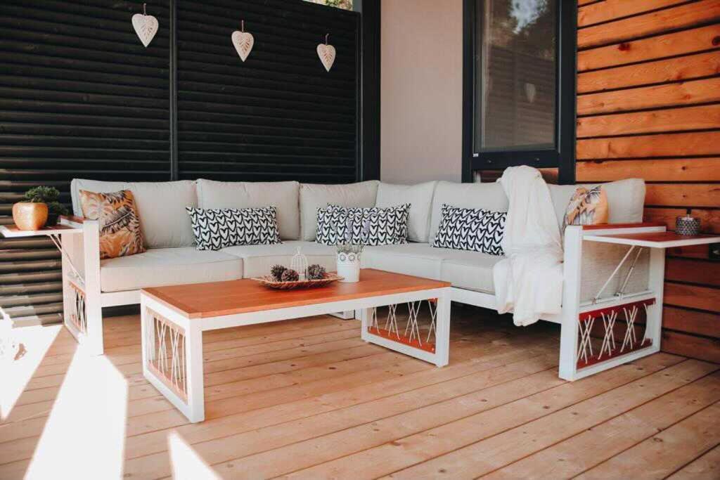 Posezení v ubytování Mobile Home Peponi Del Mar, Camping Porton Biondi