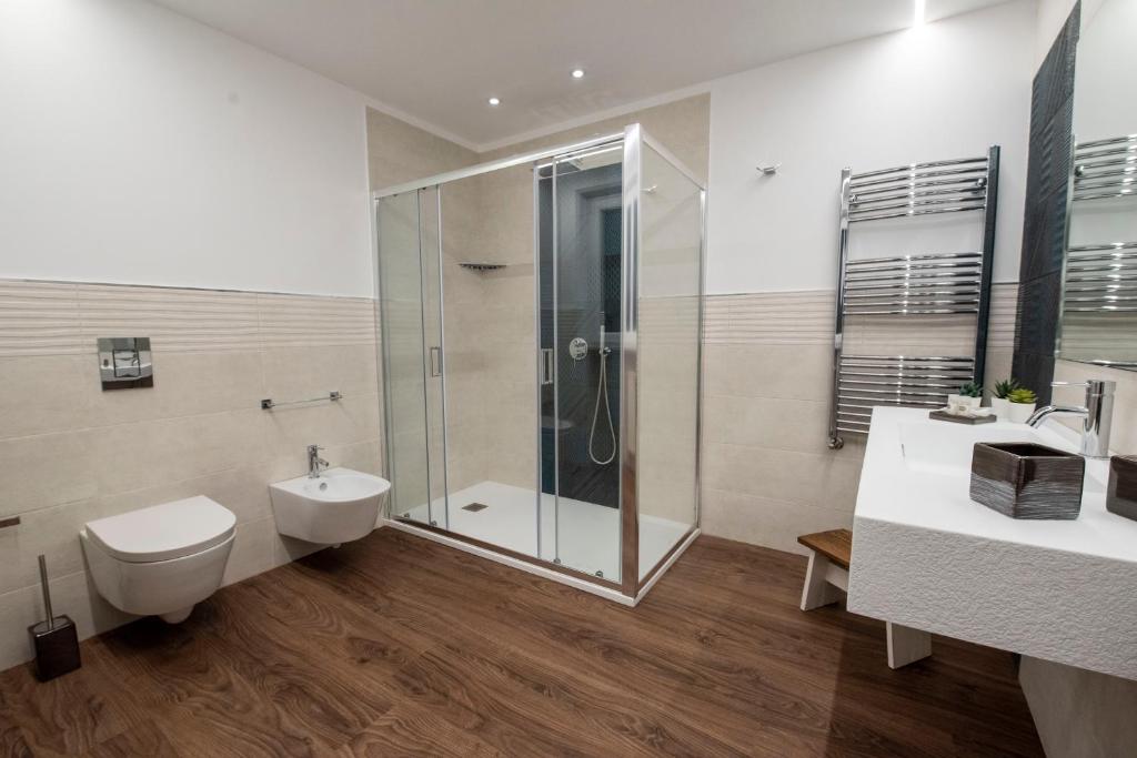 Koupelna v ubytování Fervore Luxury Rooms