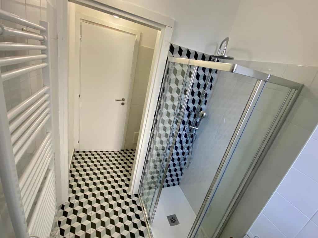 Koupelna v ubytování Scalabrini LOFT