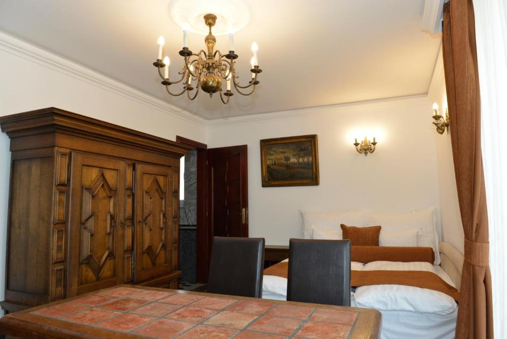 Postel nebo postele na pokoji v ubytování Gránit Villa