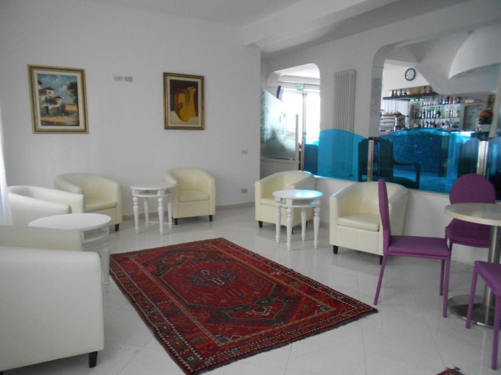Posezení v ubytování Hotel Laguna Blu