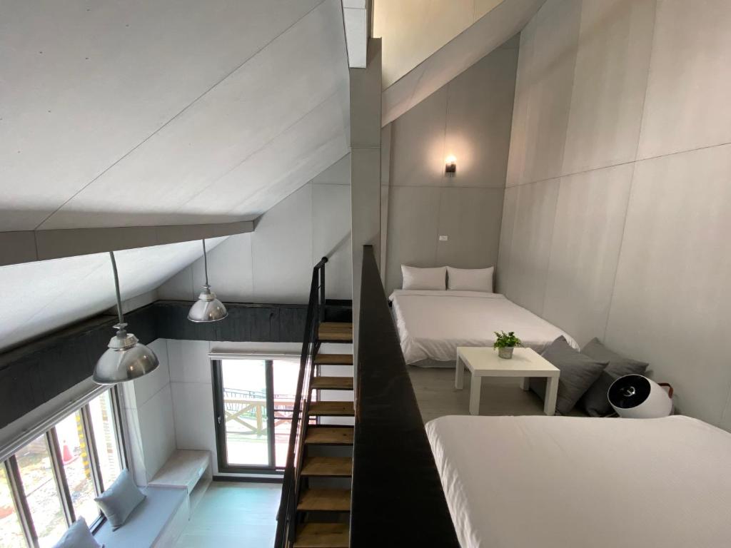 Postel nebo postele na pokoji v ubytování Evi Bnb