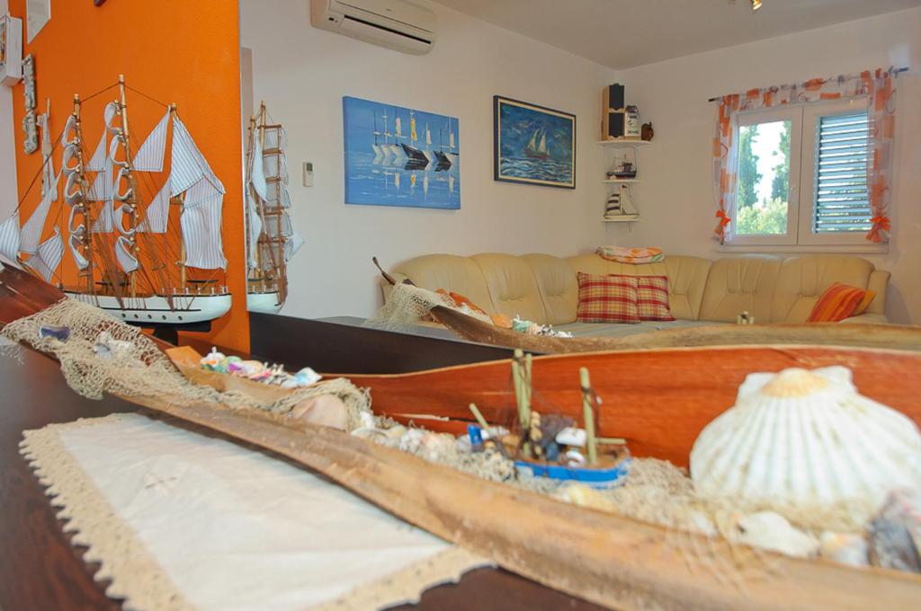 Istumisnurk majutusasutuses Žigulin Apartment