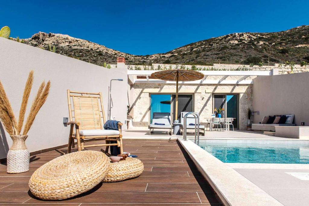 Basen w obiekcie Cielo e Mare Villas I "Free" heated pools & seaview lub w pobliżu