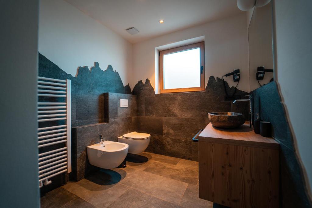 Kúpeľňa v ubytovaní Kierhof Chalets