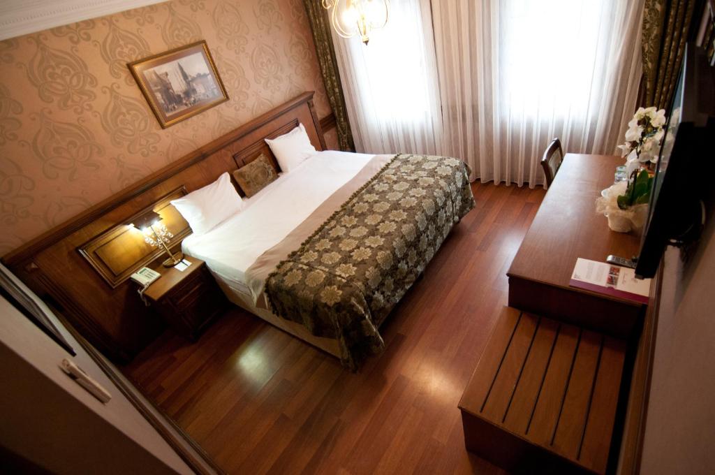 Postel nebo postele na pokoji v ubytování Ferman Hotel Old City -Special Category