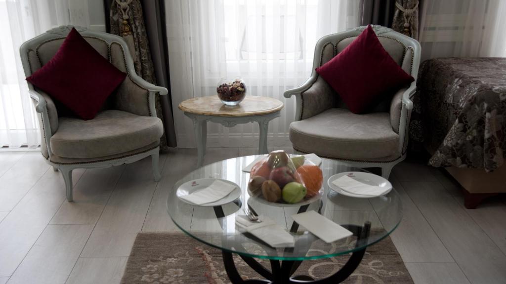 Posezení v ubytování Ferman Hotel Old City -Special Category