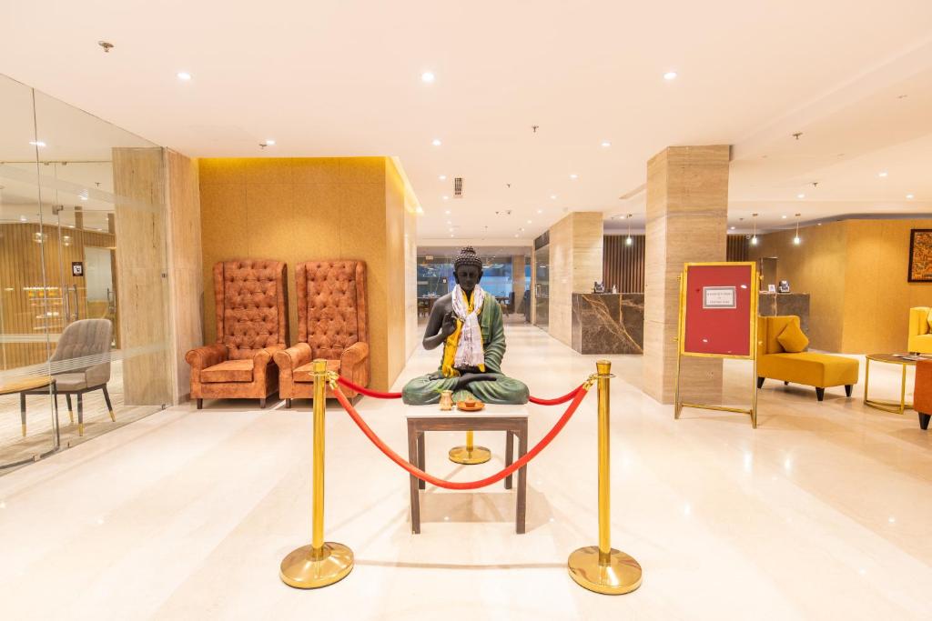 Posezení v ubytování Hotel Da Flamingo