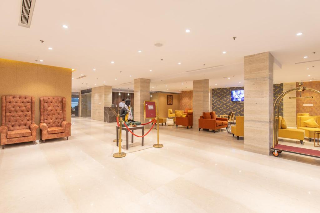 Posezení v ubytování Hotel Da Flamingo