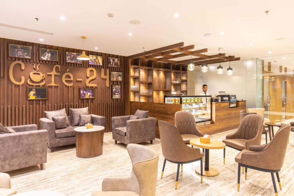 Posezení v ubytování Hotel Da Flamingo