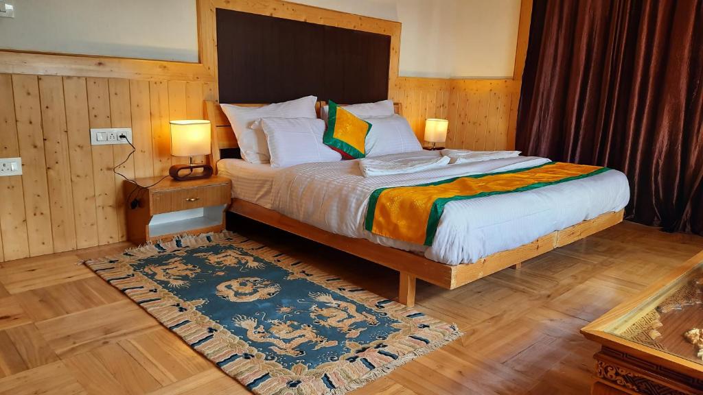 Postel nebo postele na pokoji v ubytování Namra Villa