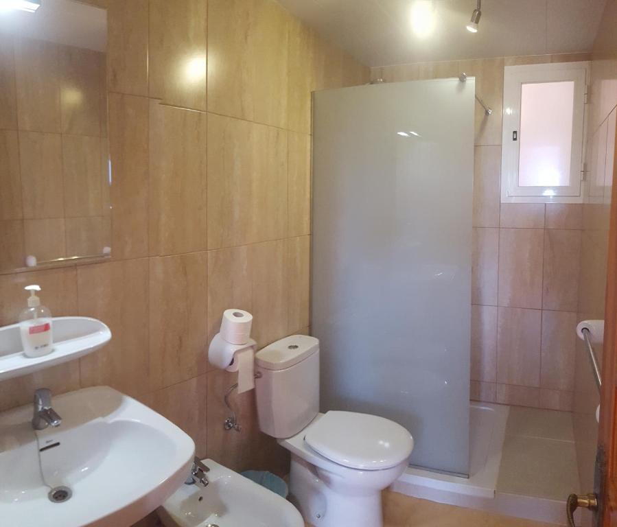 Koupelna v ubytování Villa Clementina