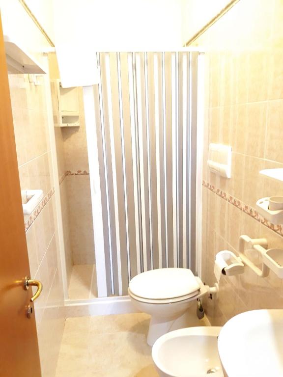 Koupelna v ubytování Residence Maresol
