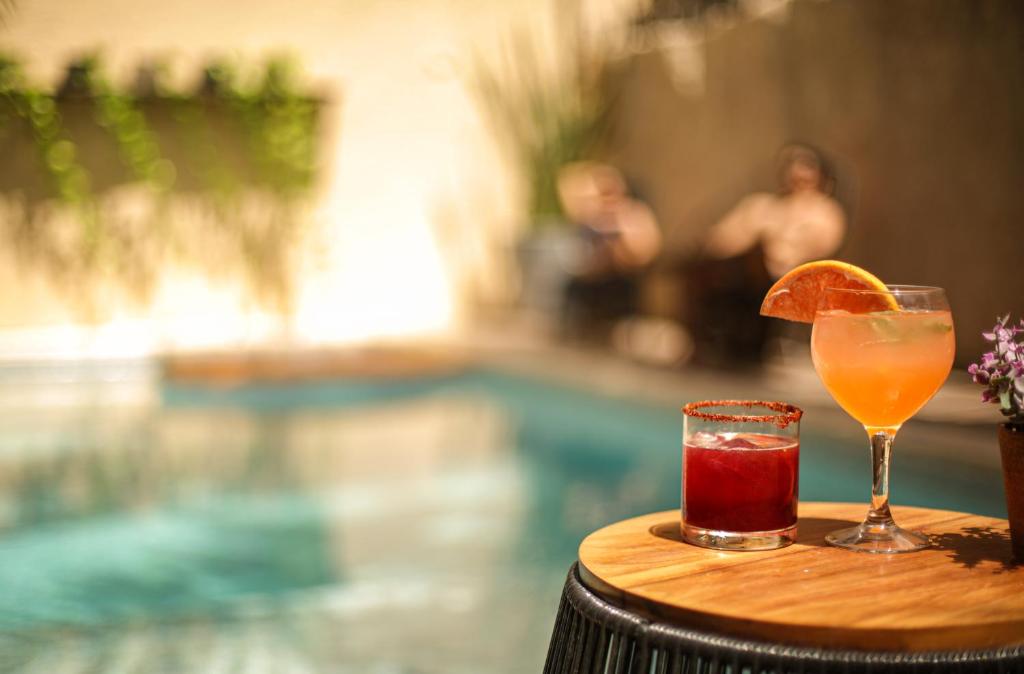 Nápoje v ubytování Hotel Sur Bacalar