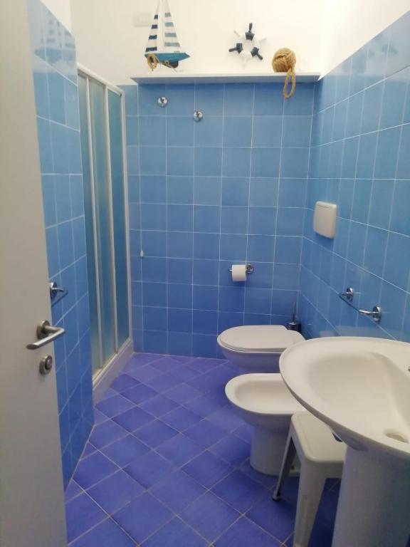 Koupelna v ubytování La Sciara Resort Hotel