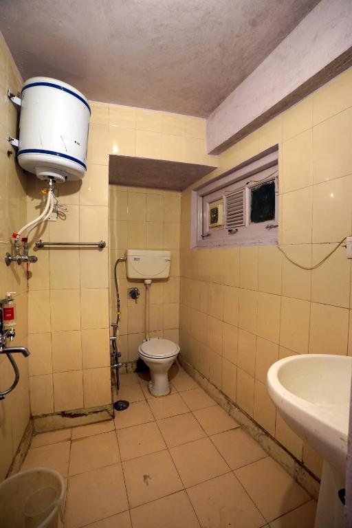 Koupelna v ubytování Hotel Atithi Mall Road