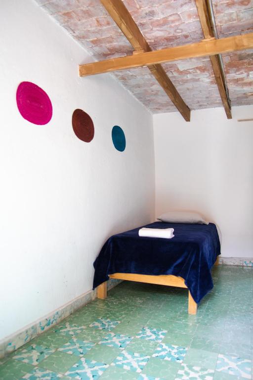 Postel nebo postele na pokoji v ubytování PATIO Alojamiento