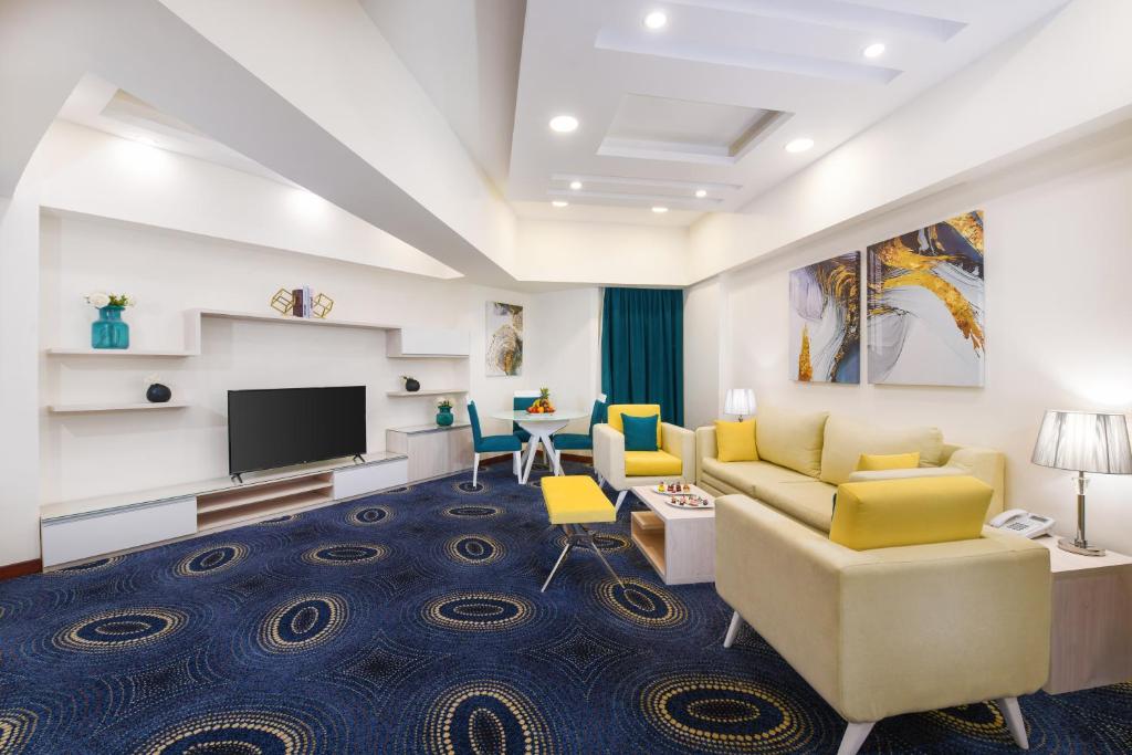 Posezení v ubytování Tolip Gardens Hotel