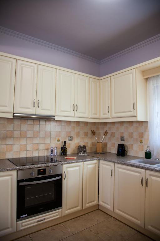 Kuchyň nebo kuchyňský kout v ubytování Villa Mary