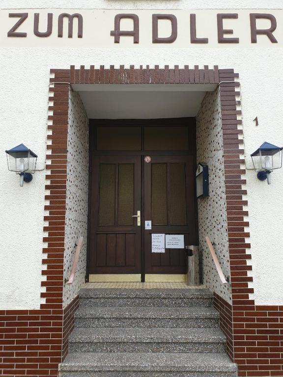 Exteriér nebo vchod ubytování Pension Zum Adler