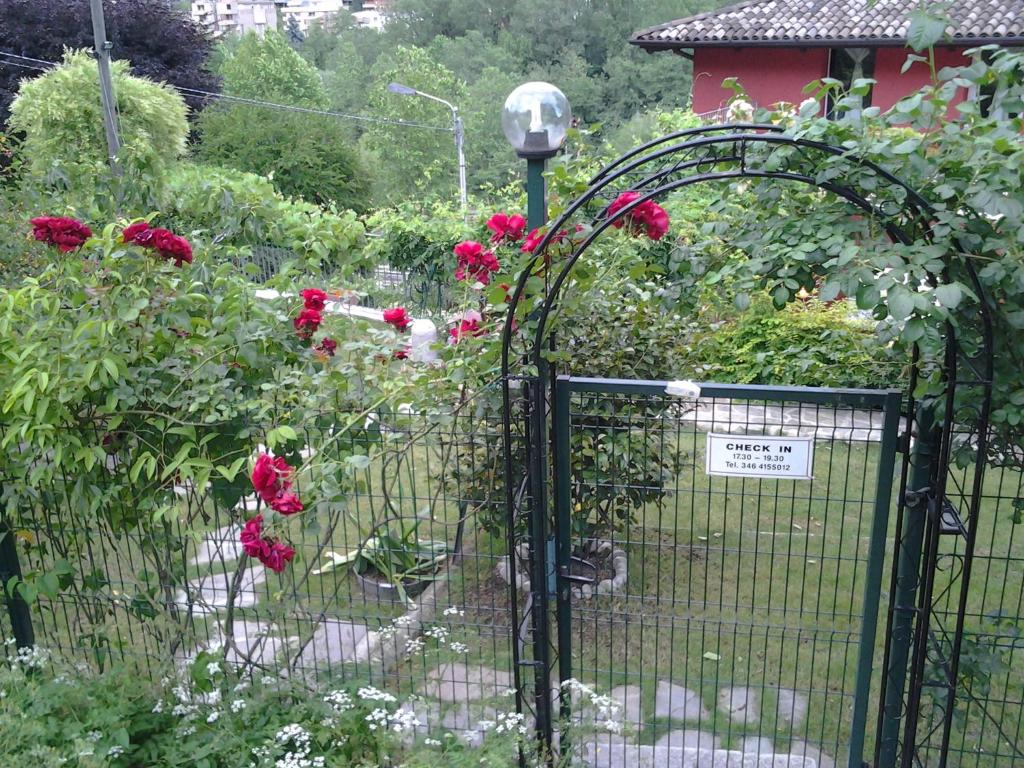 Zahrada ubytování B&B Casa Cantoniera