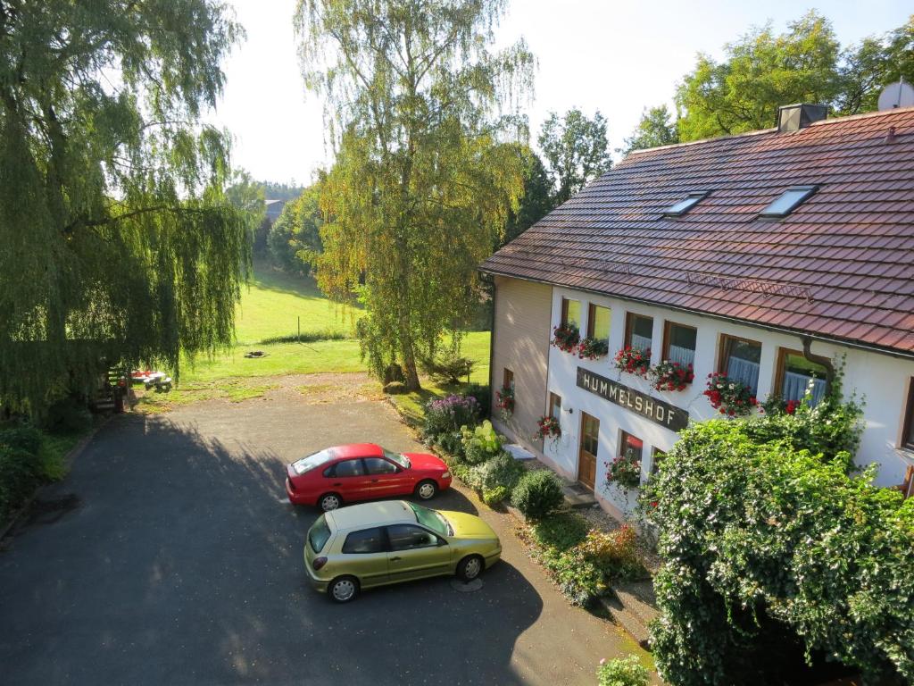 Zahrada ubytování Hummelshof