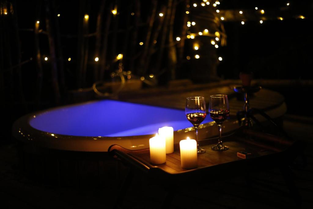 Fotografie z fotogalerie ubytování Palapinė medyje v destinaci Barkellai