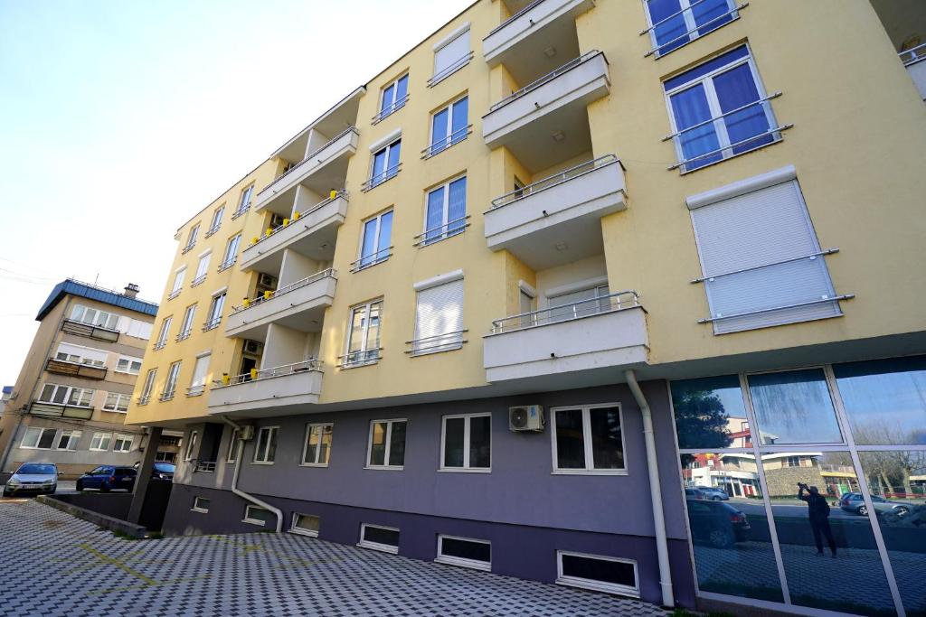 Budova, kde se apartmán nachází