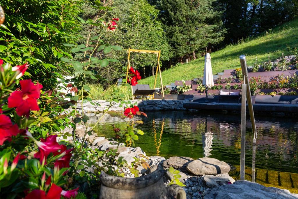Zahrada ubytování Boutiquehotel Bergvilla
