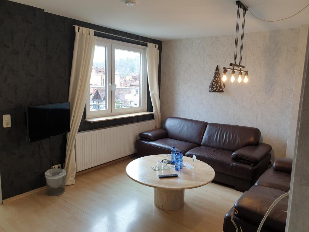 Posezení v ubytování Hotel Altstadtwiege