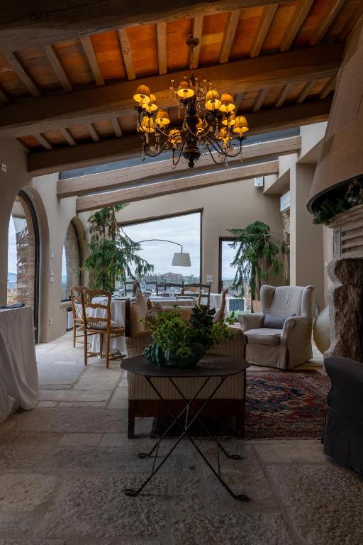 Posezení v ubytování Agriturismo Poggio Il Castellare