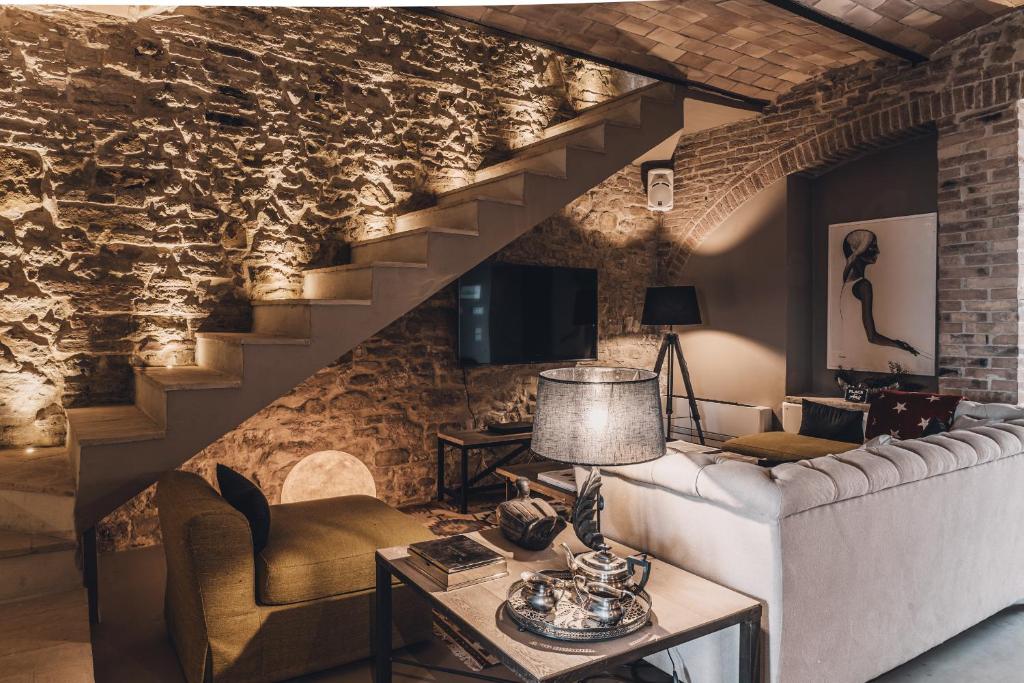 Kuchyň nebo kuchyňský kout v ubytování Agriturismo Poggio Il Castellare
