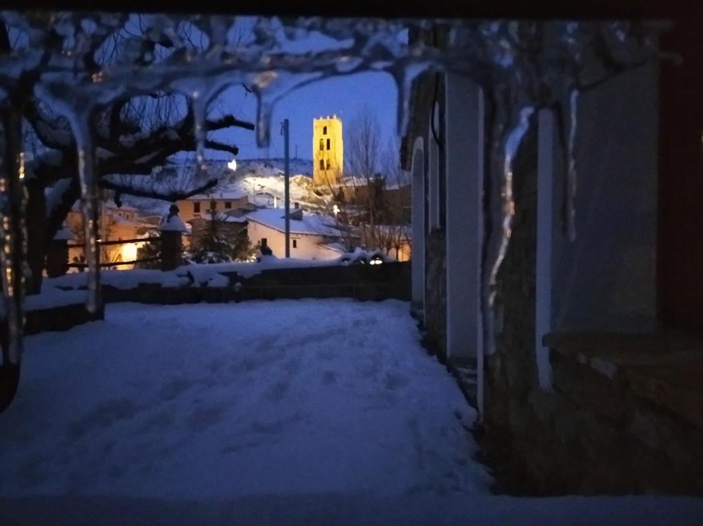 Casa Rural Chulilla v zimě