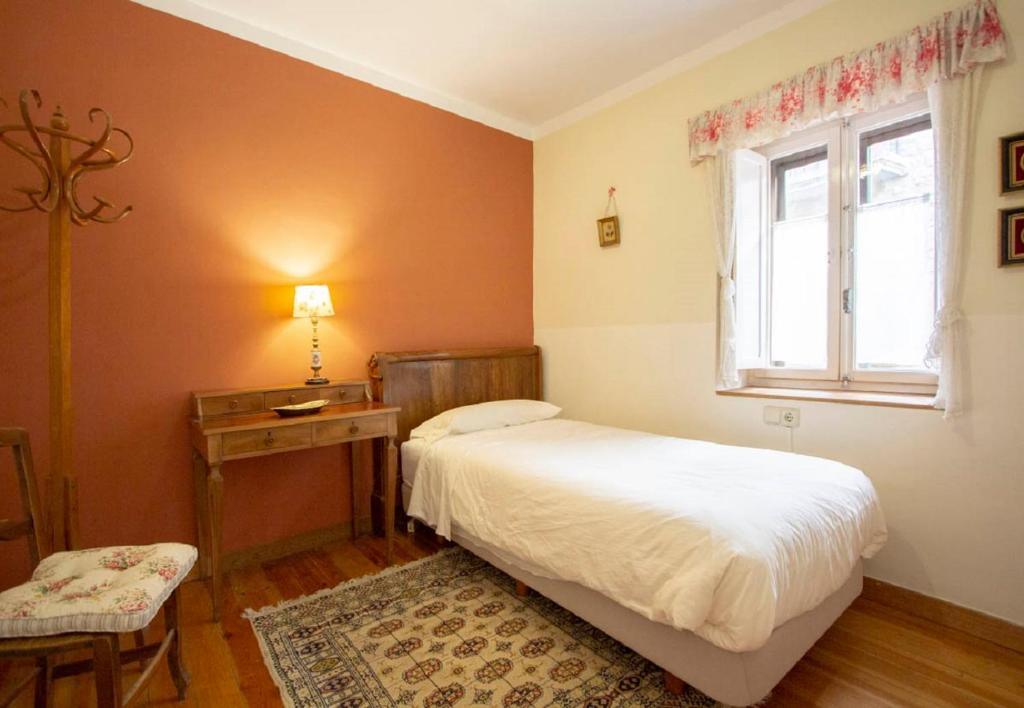 Postel nebo postele na pokoji v ubytování Casa de Landa