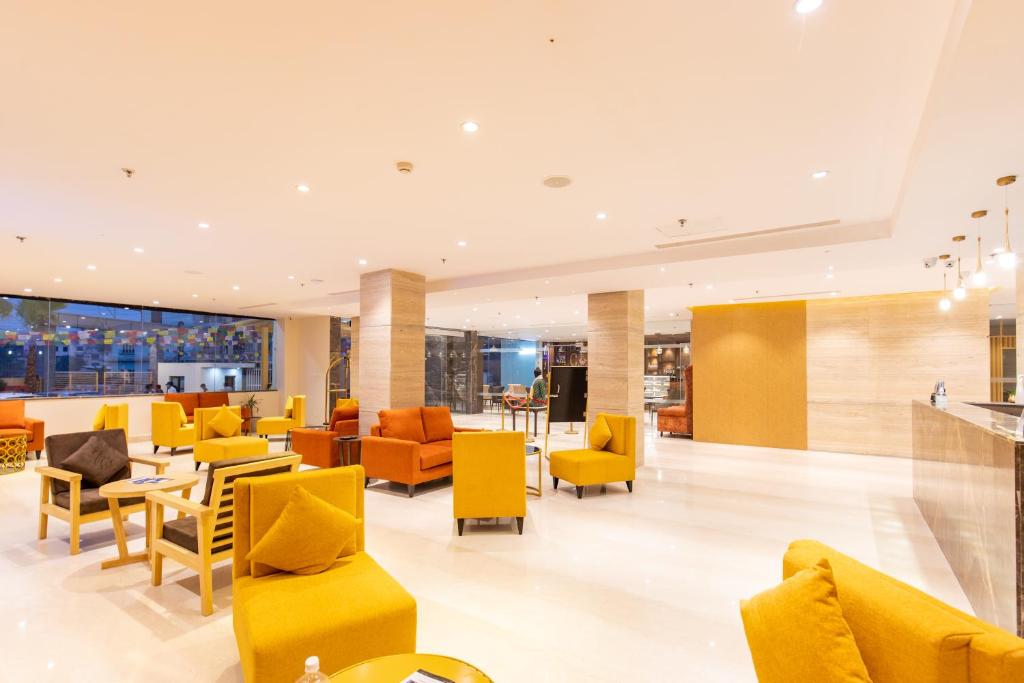 Posezení v ubytování Hotel Da Flamingo