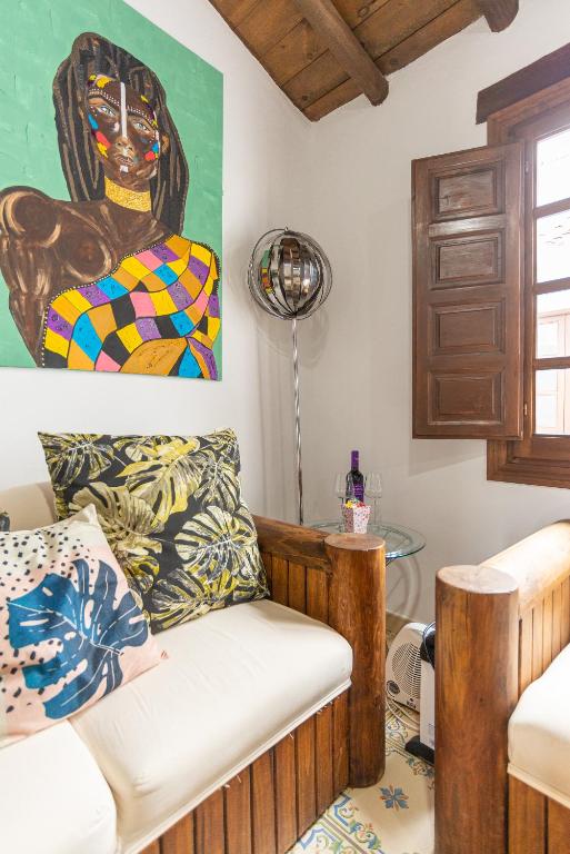 Posedenie v ubytovaní Apartamento La Galería de Ronda