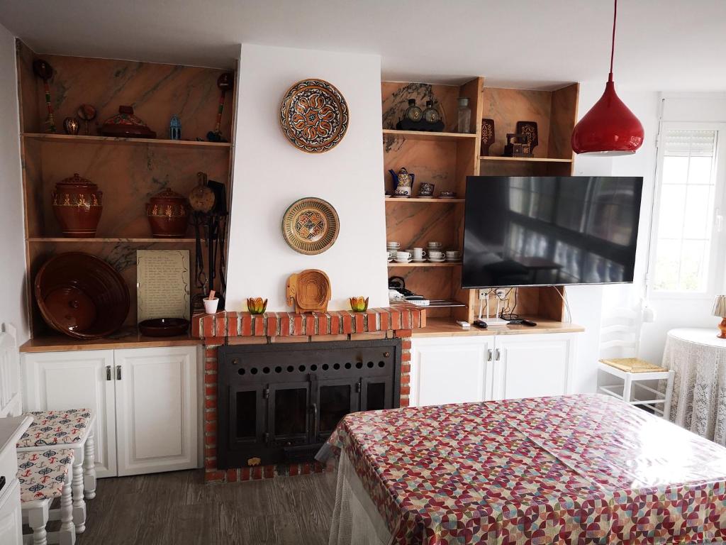 Kuchyň nebo kuchyňský kout v ubytování Casa rural en Torrecuevas