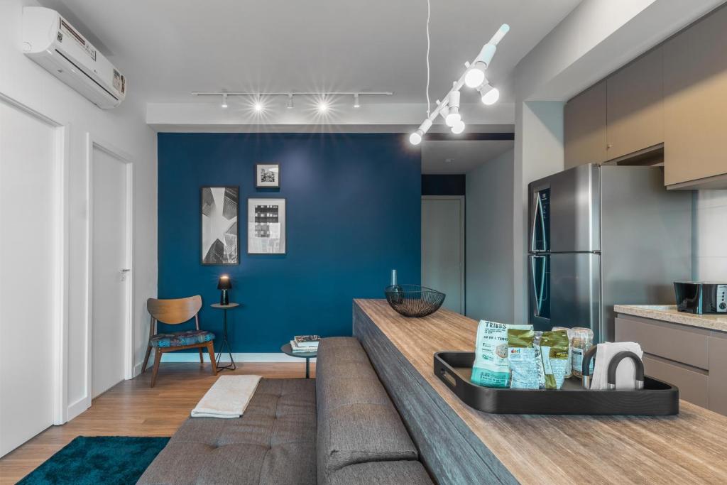  Apartamento luxuoso com vaga e ótima localização - Vila Olímpia